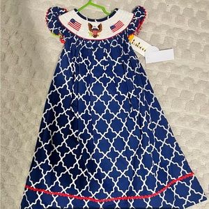 3T American Smocked Dress